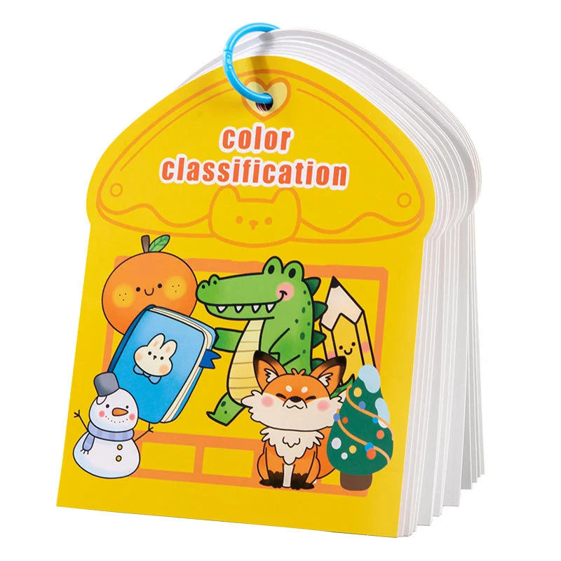 The Kiddie Concept Color Sorting Busy Book