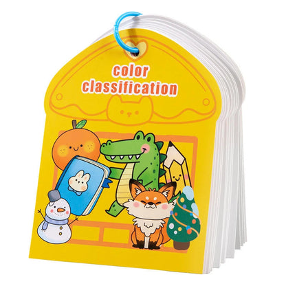 The Kiddie Concept Color Sorting Busy Book