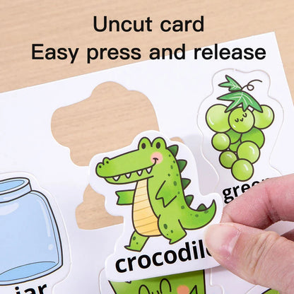 The Kiddie Concept Color Sorting Busy Book