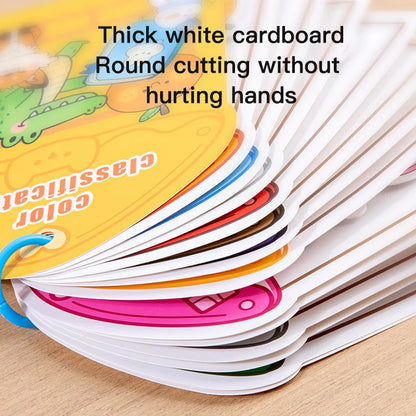 The Kiddie Concept Color Sorting Busy Book