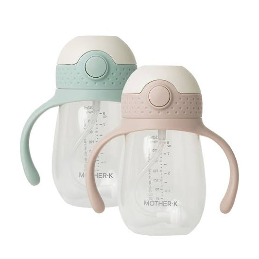 MOTHER K- HUG WEIGHTED STRAW CUP 300ML