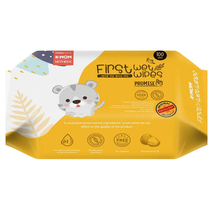 K-MOM - FIRST WET WIPES PROMISE