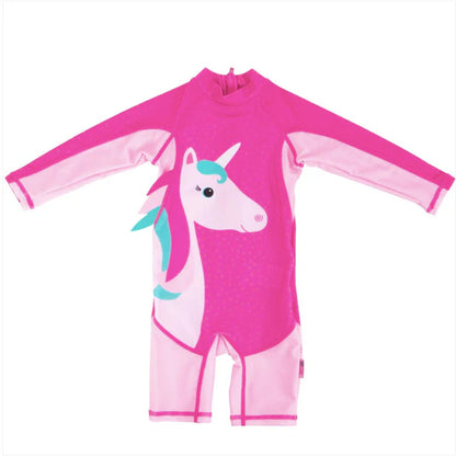 ZOOCCHINI UPF50 RASH GUARD SWIMSUIT