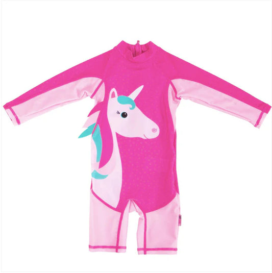 ZOOCCHINI UPF50 RASH GUARD SWIMSUIT