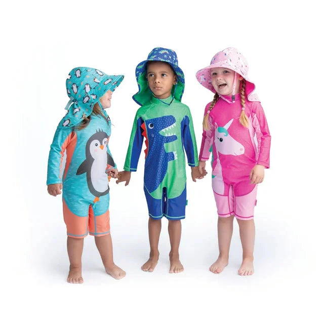 ZOOCCHINI UPF50 RASH GUARD SWIMSUIT