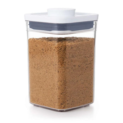 OXO POP CONTAINER, SMALL SQUARE SHORT 1.1 QT.