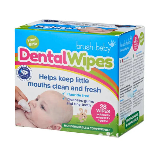 BRUSH BABY DENTAL WIPES | BABY GUM & TOOTH WIPES