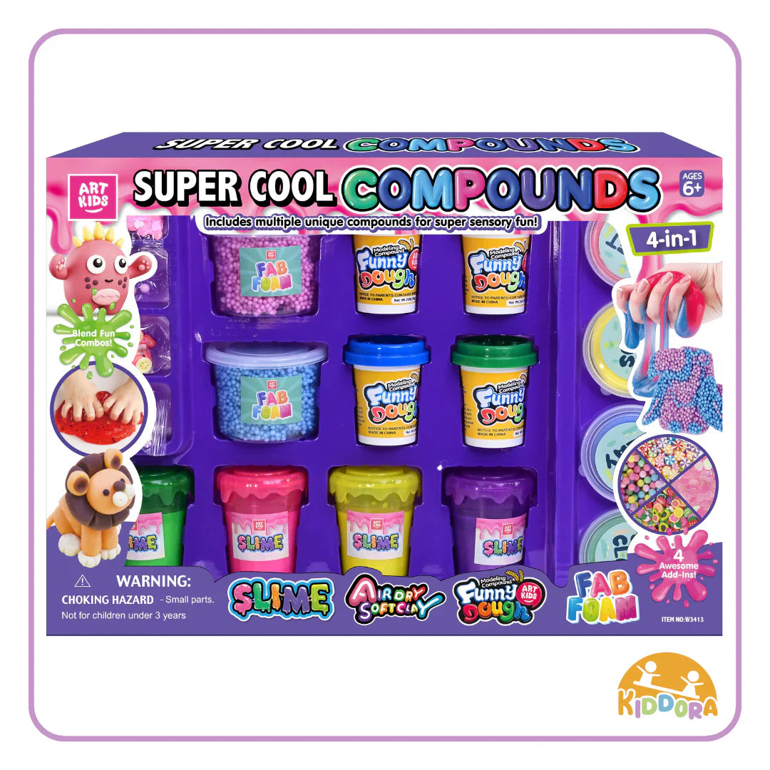 Kiddora Artkids Super Cool Compouds