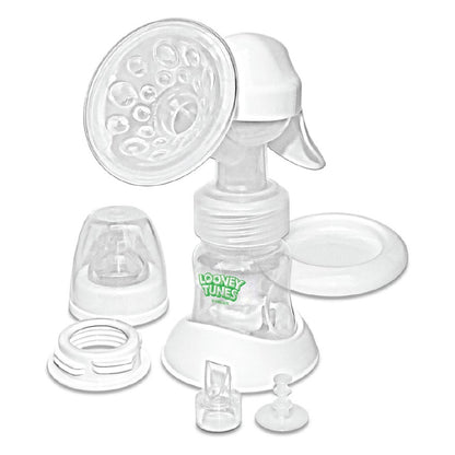 ￼Tender Luv Looney Tunes BPA-Free Manual Adjustable Suction Breast Pump Dual Suction level