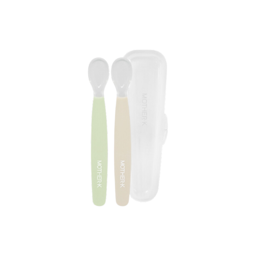 Mother K Silicone Baby Spoon Set