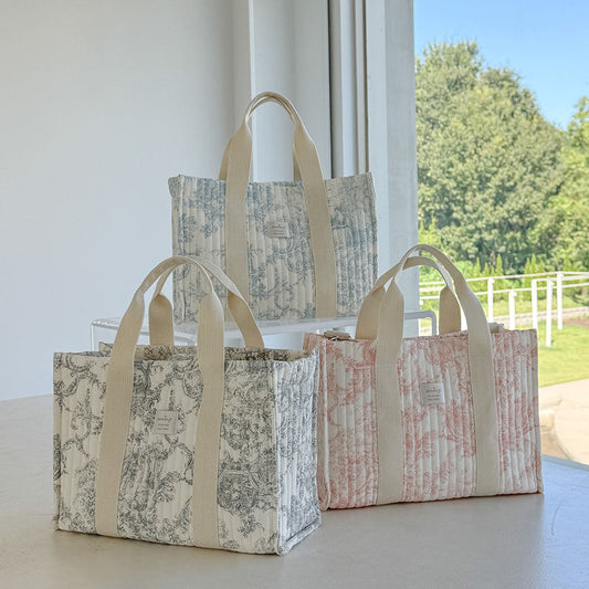 Emong Toile de Jouy 3-Way Diaper Multi Bag