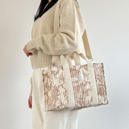 Emong Toile de Jouy 3-Way Diaper Multi Bag