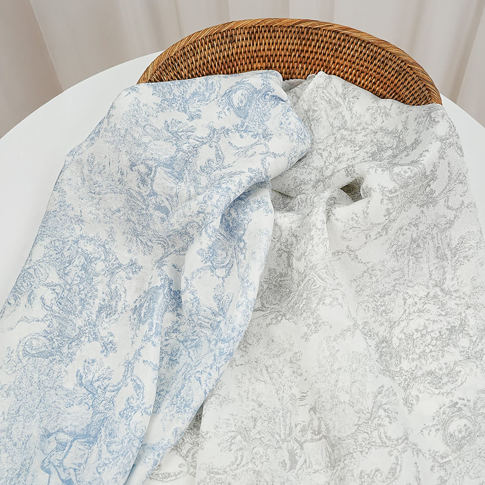 Emong Toile de Jouy Baby Blanket (90x70)