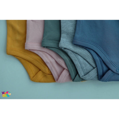 Wee Oats MUESLI - Organic Cotton Baby Short-Sleeve Bodysuit