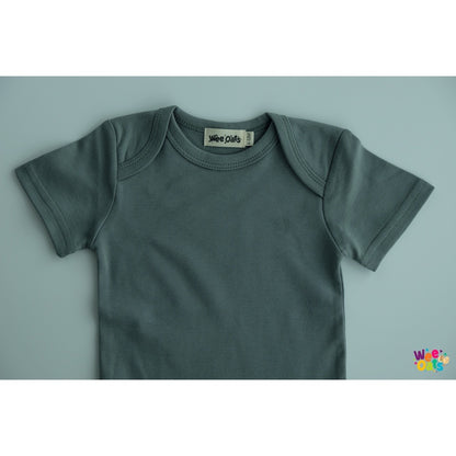 Wee Oats MUESLI - Organic Cotton Baby Short-Sleeve Bodysuit