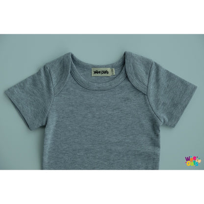 Wee Oats MUESLI - Organic Cotton Baby Short-Sleeve Bodysuit