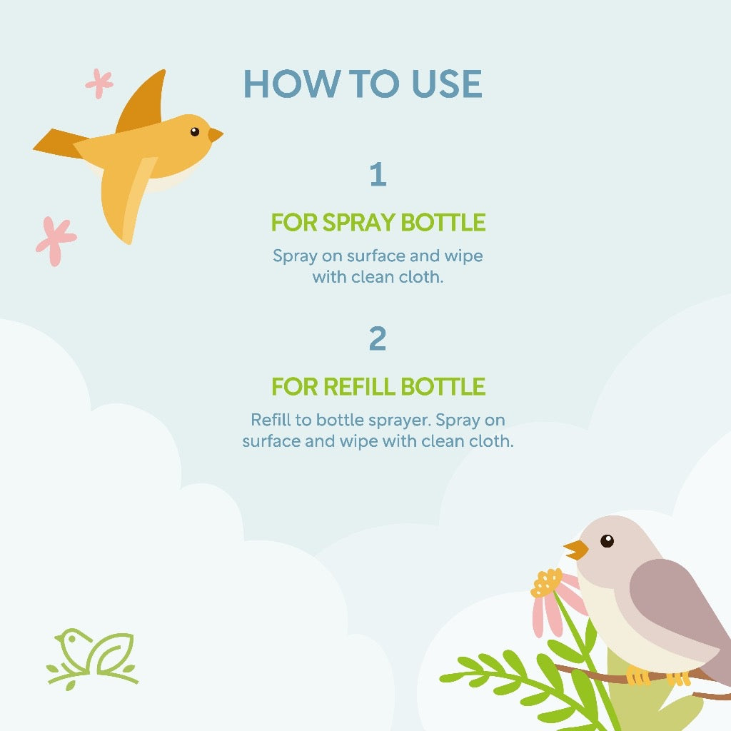 ￼Nature to Nurture Multi Surface Cleaner 510ml