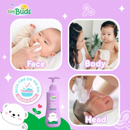 ￼Tiny Buds Natural Baby Cleansing Splash