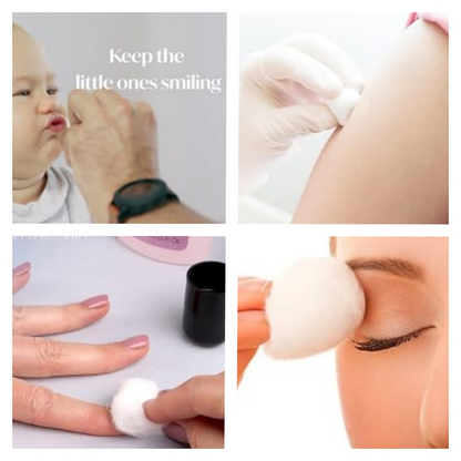 Momeasy 100 Count Pure & Natural Cotton Balls