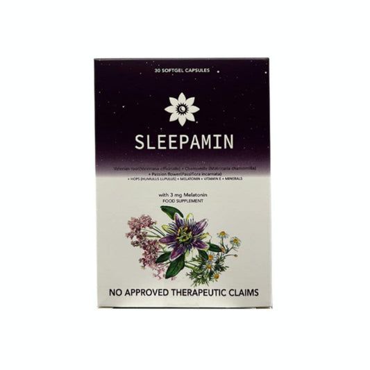 SLEEPAMIN Melatonin Natural Sleep Aid 30s