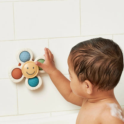 Itzy Ritzy Pop & Whirl Fidget Spinner Travel & Bath Toy
