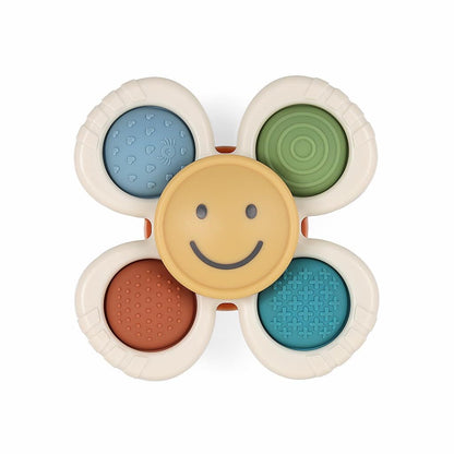 Itzy Ritzy Pop & Whirl Fidget Spinner Travel & Bath Toy