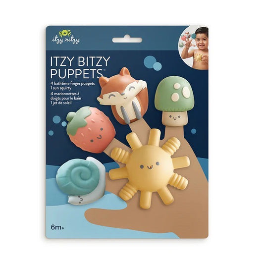 Itzy Bitzy Puppets Bath Toy Set