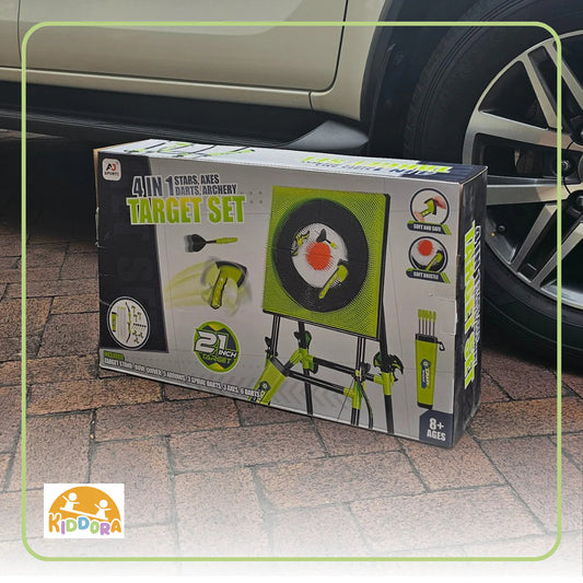 (CLEARANCE SALE) Kiddora 4-in-1 Target Set