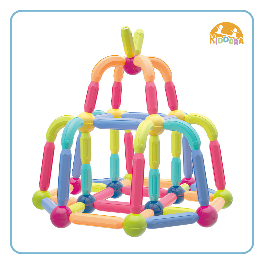 Kiddora Kebo Magnetic Sticks (108 pcs)