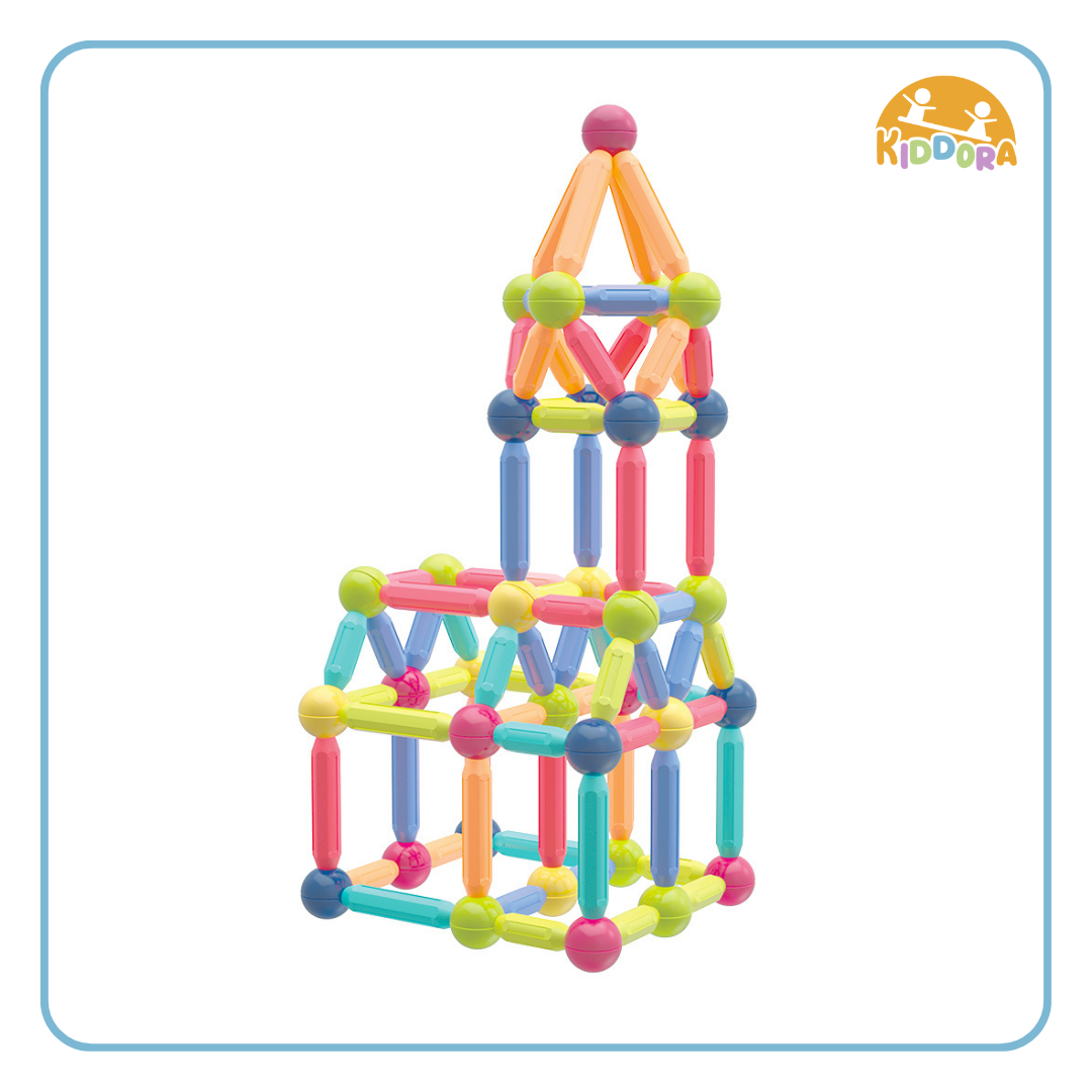 Kiddora Kebo Magnetic Sticks (108 pcs)