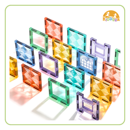 Kiddora Kebo Starshine Magnetic Tiles (100pcs)