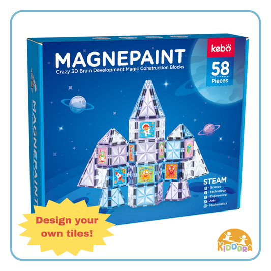 Kiddora Kebo Magnepaint (58 pcs)