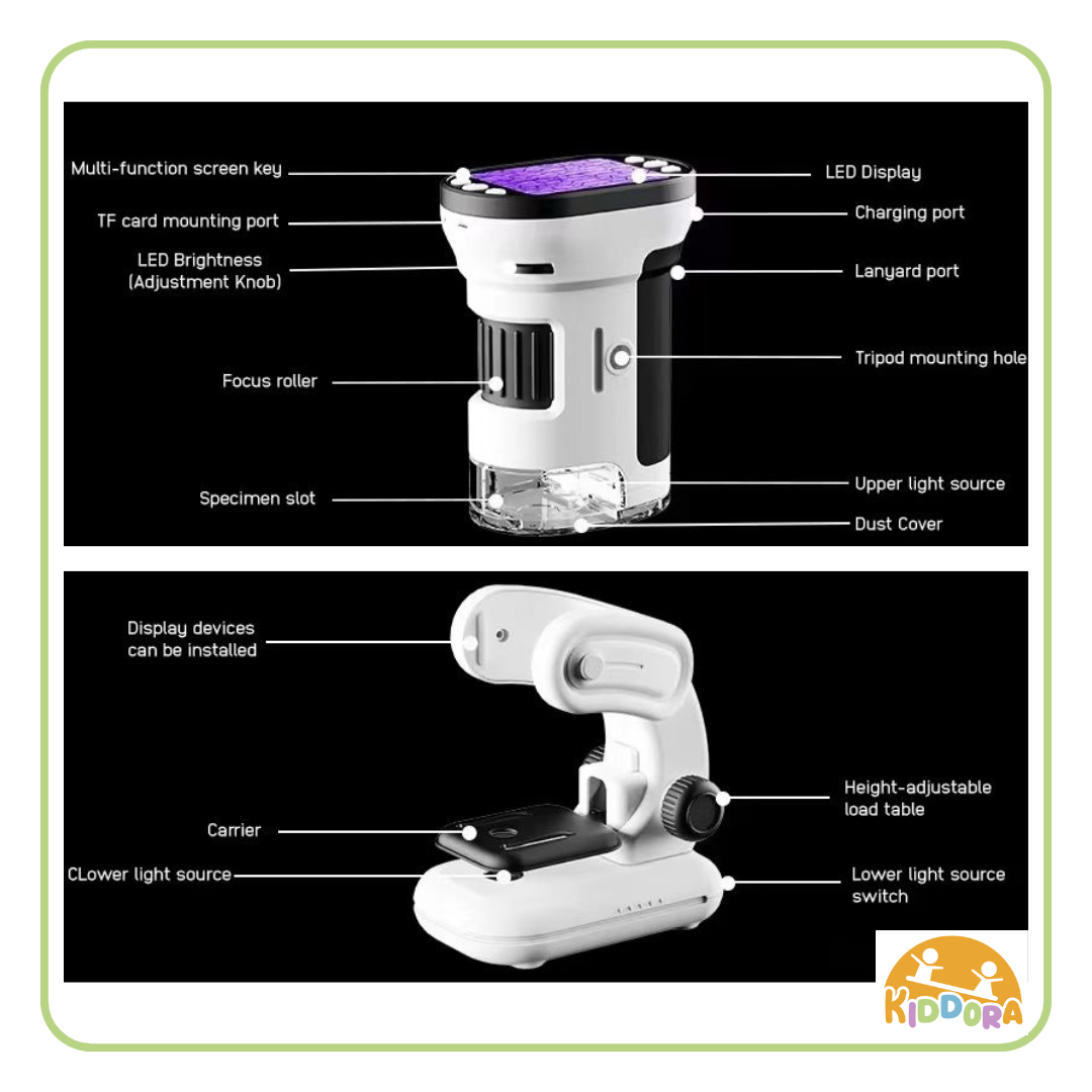 Kiddora Kids Microscope (3-way)