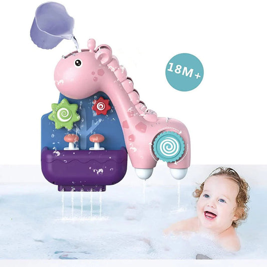 Little Fat Hugs Bathing Giraffe Bath Toy