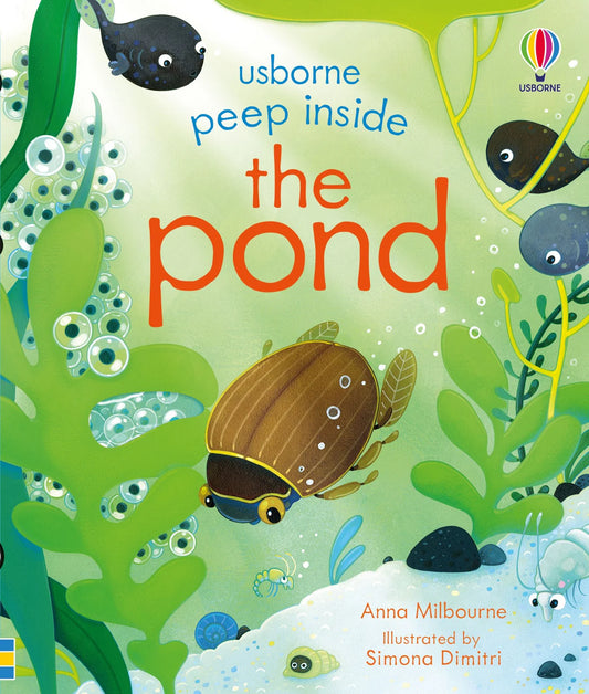 Usborne Peep Inside The Pond Book