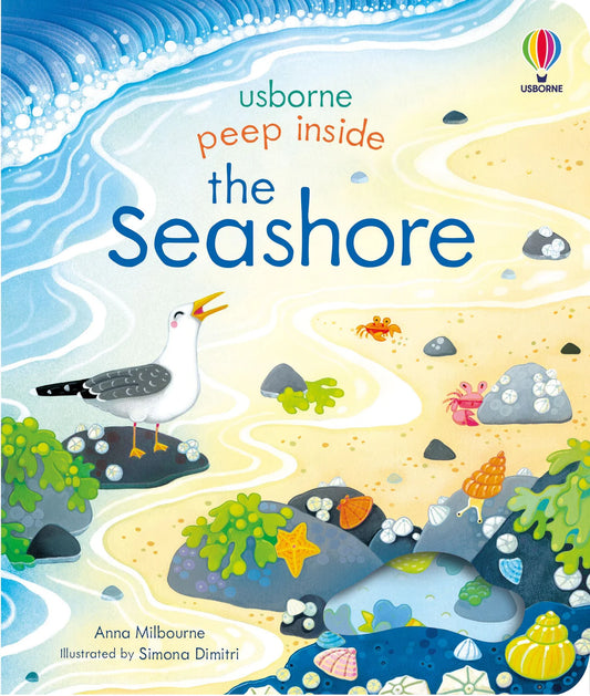 Usborne Peep Inside The Seashore Book