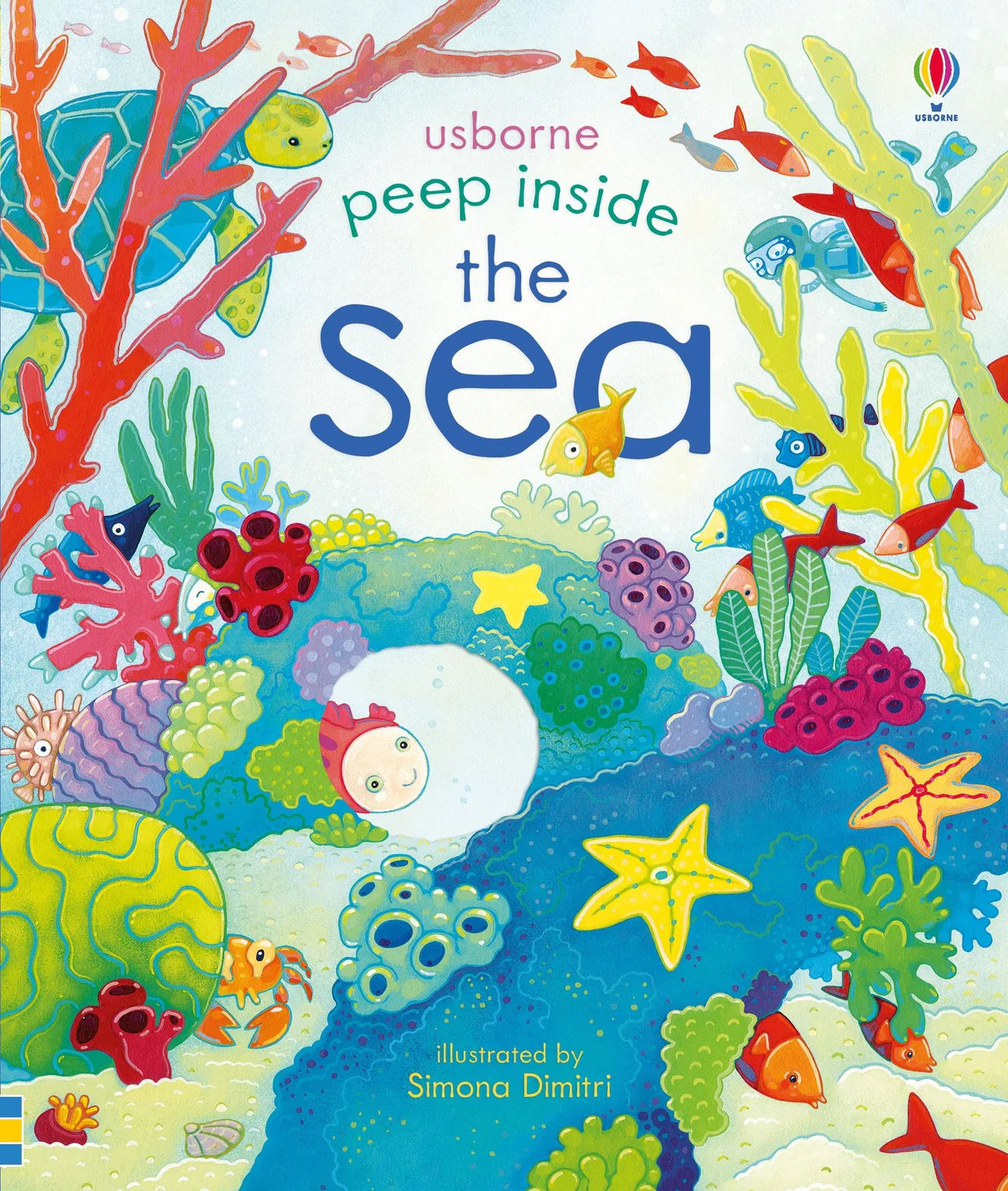 Usborne Peep Inside The Sea Book