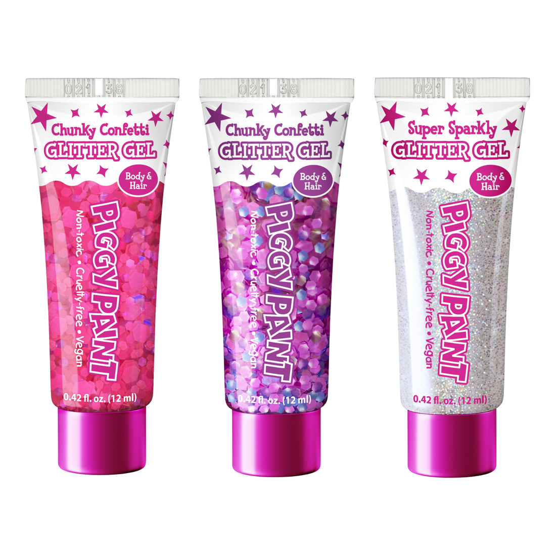 Piggy Paint Glitter Gel for Face and Body
