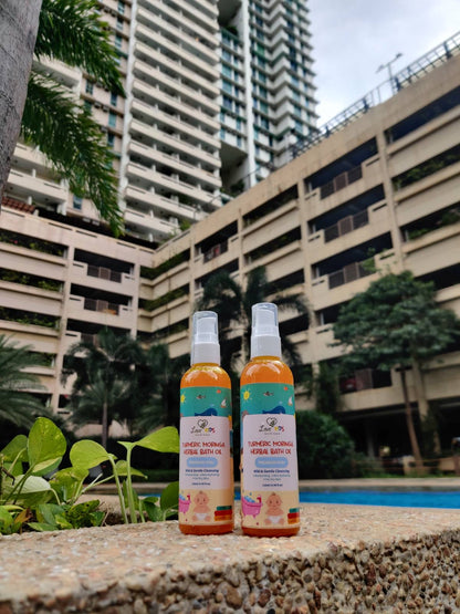 Love Moringa Herbal Baby Bath Oil