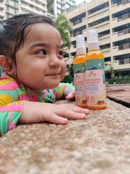 Love Moringa Herbal Baby Bath Oil