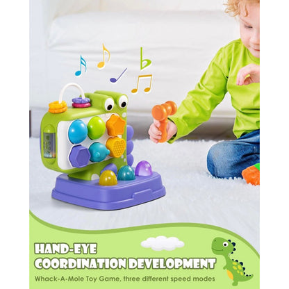 LITTLE FAT HUGS DINO WHACK-A-MOLE KIDS TOY