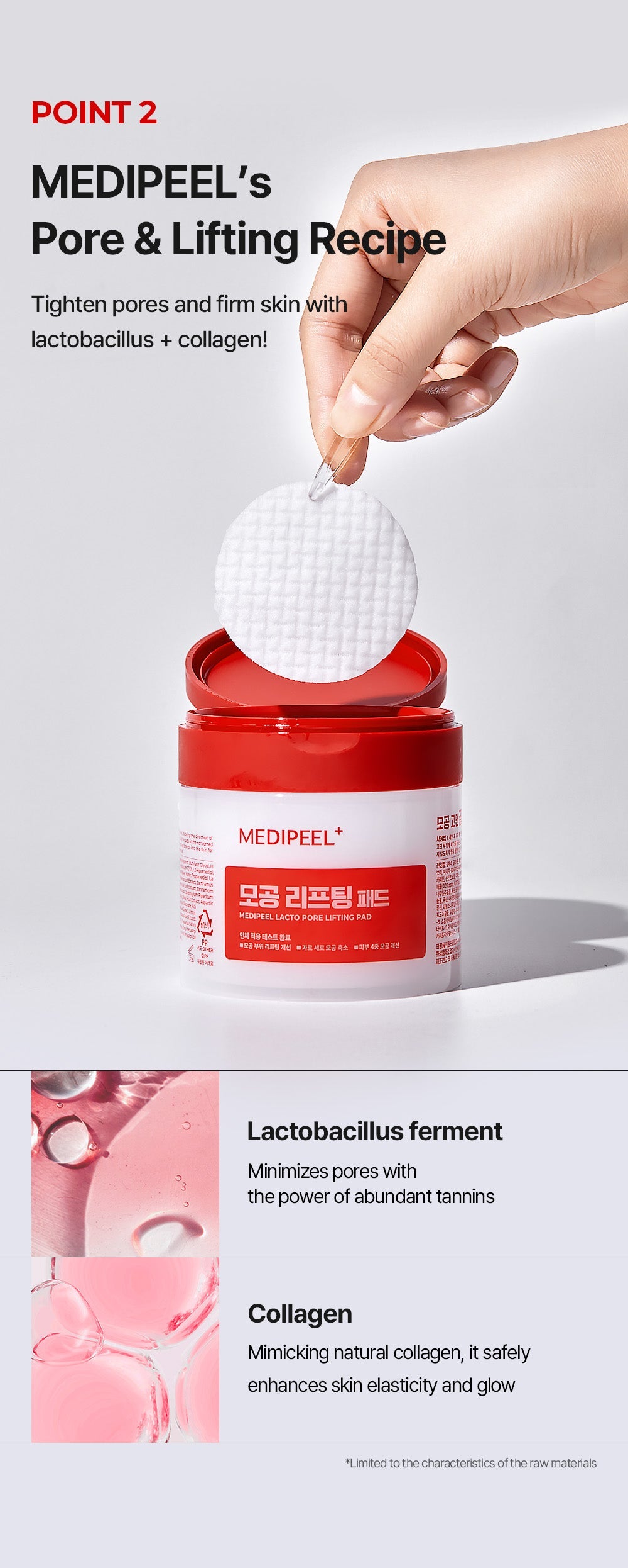 Medipeel Lacto Pore Lifting Pad