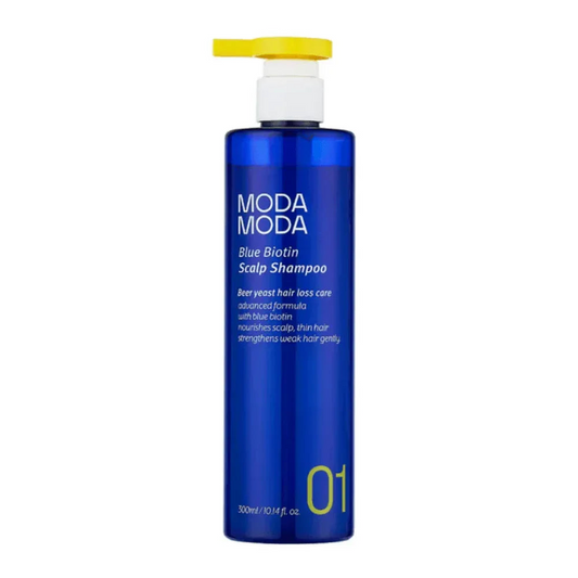 Moda Moda Blue Biotin Scalp Shampoo for Hair Loss
