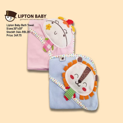 Lipton Baby Bath Towel/Receiving Blanket