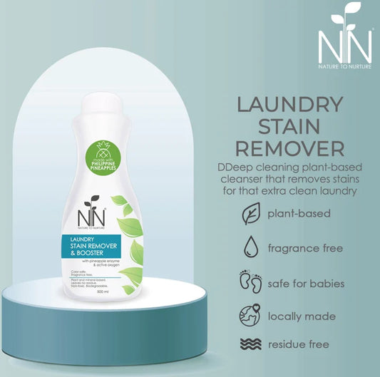 ￼Nature to Nurture Laundry Stain Remover & Booster 500ml