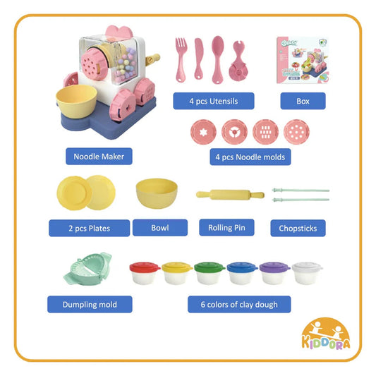 Kiddora Noodle Maker Claydough Set