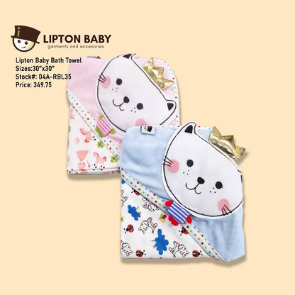 Lipton Baby Receiving Blanket with Hood