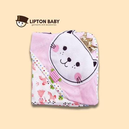Lipton Baby Receiving Blanket with Hood