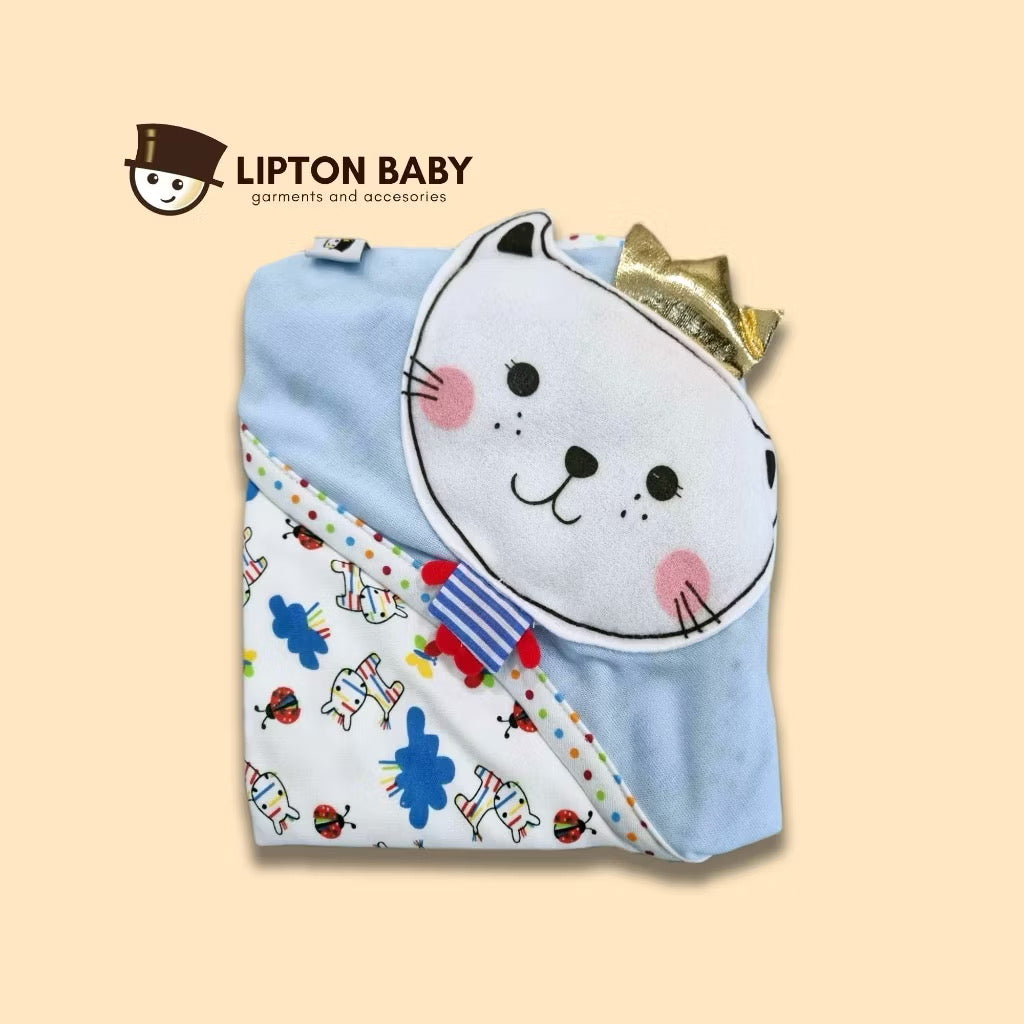 Lipton Baby Receiving Blanket with Hood