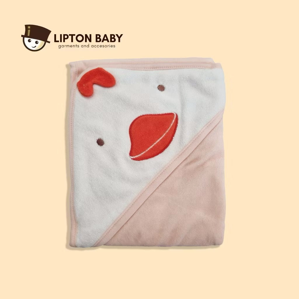 Lipton Baby Bath Towel (Animal Print)